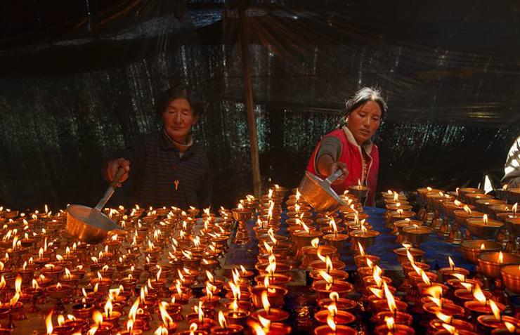 藏族酥油灯节