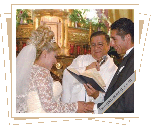 墨西哥天主教婚礼 庄重的浪漫