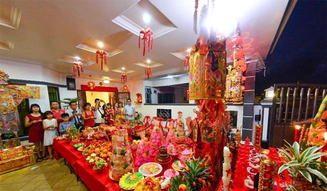 马来西亚华人在正月初九的“天公诞”