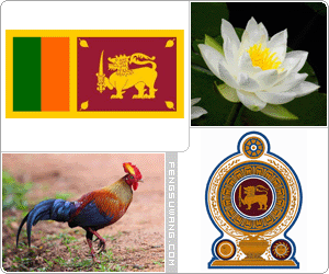 斯里兰卡国旗/国徽/国歌/国花/国树/国鸟/国石