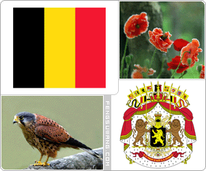 比利时国旗/国徽/国歌/国花/国鸟