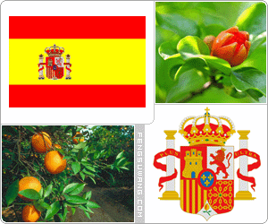 西班牙国旗/国徽/国歌/国花/国树/国石