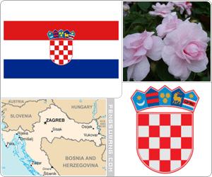 克罗地亚国旗/国徽/国歌/国花