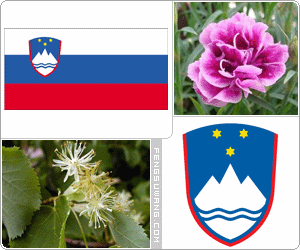 斯洛文尼亚国旗/国徽/国歌/国花/国树