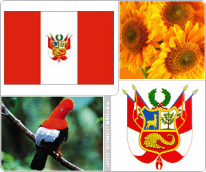 秘鲁国旗/国徽/国歌/国花/国树/国鸟/国石/国兽