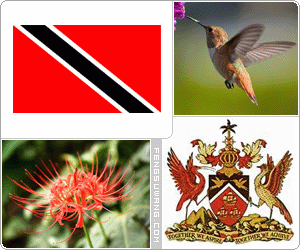特立尼达和多巴哥国旗/国徽/国歌/国花/国鸟