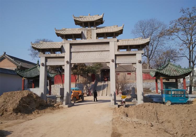 河南睢县全国罕见的明代船型建筑群：袁家山