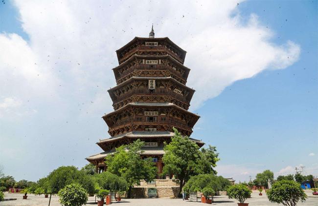 中国现存50大古建筑——应县木塔