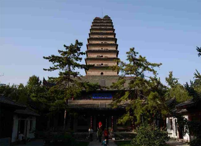 中国现存50大古建筑——小雁塔