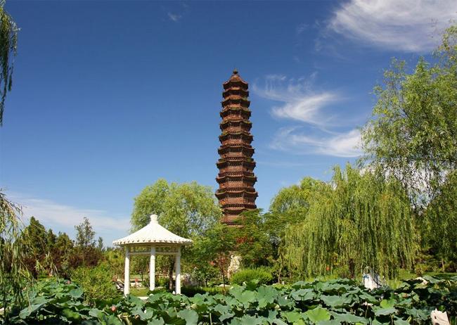 中国现存50大古建筑——开封铁塔