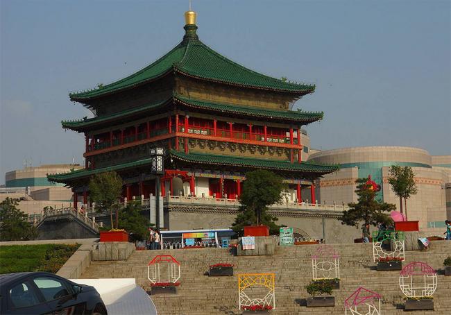 中国现存50大古建筑——西安钟楼