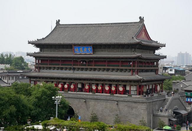 中国现存50大古建筑——西安鼓楼