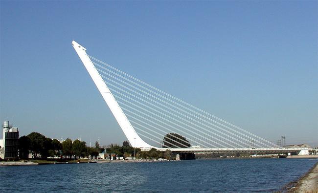 西班牙塞维利亚阿拉米罗大桥