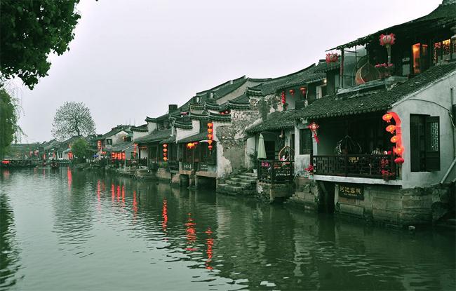 京杭大运河西塘古镇