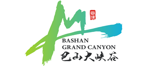 四川巴山大峡谷logo,四川巴山大峡谷标识