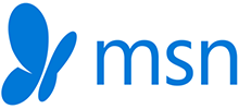 MSN 中国logo,MSN 中国标识